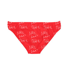Load image into Gallery viewer, Eddie Loves Debbie (Red) Bikini Bottom