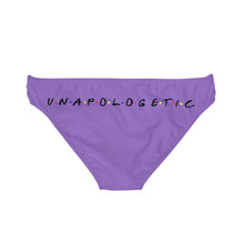 Load image into Gallery viewer, Purple Unapologetic Bikini Bottom