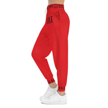Load image into Gallery viewer, Imma H.O.E Athletic Joggers (Red)