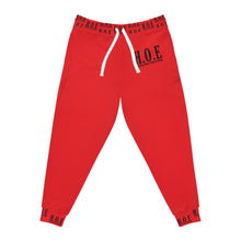 Load image into Gallery viewer, Imma H.O.E Athletic Joggers (Red)