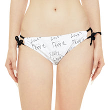 Load image into Gallery viewer, Eddie Loves Debbie (White) Bikini Bottom