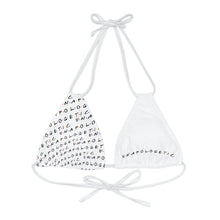 Load image into Gallery viewer, Unapologetic (White) Bikini Top