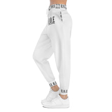 Load image into Gallery viewer, Imma H.O.E Athletic Joggers (White)