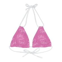 Load image into Gallery viewer, Eddie Loves Debbie (Pink) Bikini Top