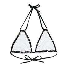 Load image into Gallery viewer, Unapologetic tiled Bikini Top