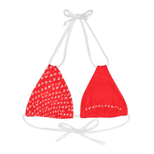 Load image into Gallery viewer, Unapologetic (Red) Bikini Top