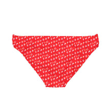 Load image into Gallery viewer, Unapologetic tiled (Red) Bikini Bottom