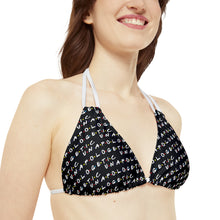 Load image into Gallery viewer, Unapologetic tiled Bikini Top