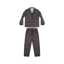 Load image into Gallery viewer, Unapologetically Thick Women's Satin Pajamas (Black)