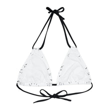 Load image into Gallery viewer, Eddie Loves Debbie (White) Bikini Top