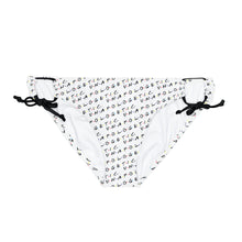 Load image into Gallery viewer, Unapologetic tiled (White) Bikini Bottom