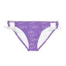 Load image into Gallery viewer, Eddie Loves Debbie (Purple) Bikini Bottom