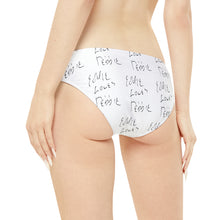 Load image into Gallery viewer, Eddie Loves Debbie (White) Bikini Bottom