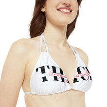 Load image into Gallery viewer, Unapologetically Thick (White) Bikini Top