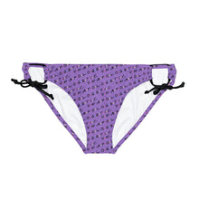 Load image into Gallery viewer, Unapologetic tiled (Purple) Bikini Bottom