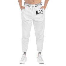 Load image into Gallery viewer, Imma H.O.E Athletic Joggers (White)