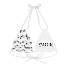 Load image into Gallery viewer, QT's Unapologetically Thick (White) Bikini Top