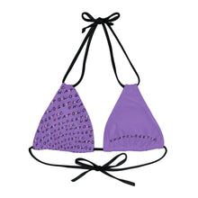 Load image into Gallery viewer, Unapologetic (Purple) Bikini Top