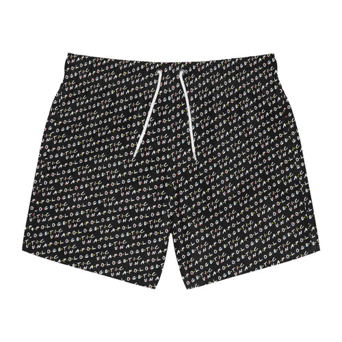 Unapologetic Swim Trunks (Black)