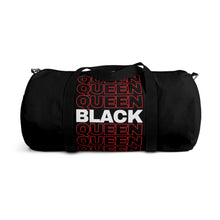 Load image into Gallery viewer, Black Queen Duffel Bag