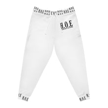 Load image into Gallery viewer, Imma H.O.E Athletic Joggers (White)