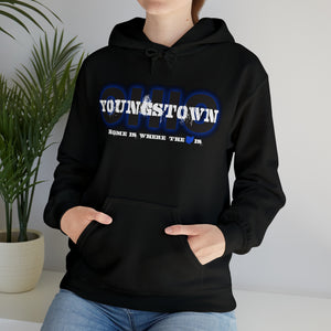 Home is where the heart is Hoodie (Blue)