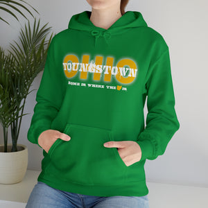 Home is where the heart is Hoodie (Green)