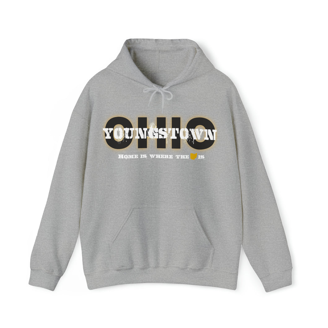 Home is where the heart is Hoodie (Gold)