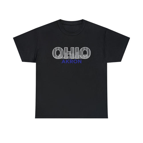 Ohio - Akron skyline