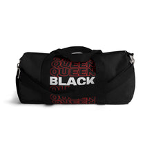 Load image into Gallery viewer, Black Queen Duffel Bag