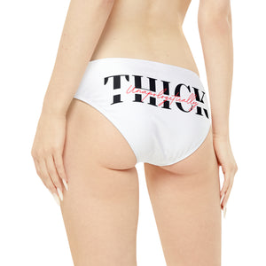 Unapologetically Thick (White) Bikini Bottom