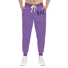 Load image into Gallery viewer, Imma H.O.E Athletic Joggers (Purple)