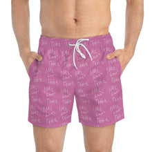 Load image into Gallery viewer, Eddie Loves Debbie Swim Trunks (Pink)