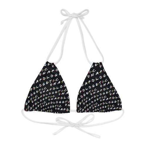 Unapologetic tiled Bikini Top
