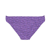 Load image into Gallery viewer, Unapologetic tiled (Purple) Bikini Bottom