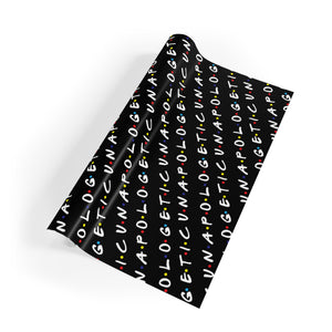 Unapologetic Gift Wrapping Paper 1pc