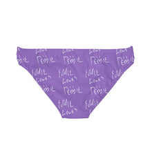 Load image into Gallery viewer, Eddie Loves Debbie (Purple) Bikini Bottom