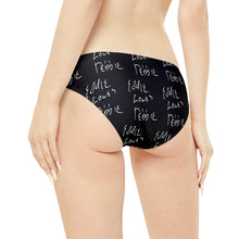 Load image into Gallery viewer, Eddie Loves Debbie (Black) Bikini Bottom