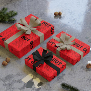 But God Gift Wrapping Paper  1pc