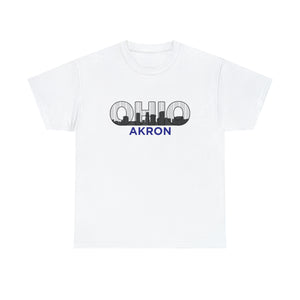 Ohio - Akron skyline