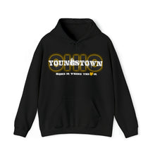 Load image into Gallery viewer, Home is where the heart is Hoodie (Gold)