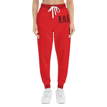 Load image into Gallery viewer, Imma H.O.E Athletic Joggers (Red)