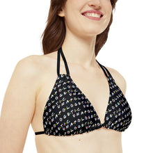 Load image into Gallery viewer, Unapologetic tiled Bikini Top