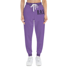 Load image into Gallery viewer, Imma H.O.E Athletic Joggers (Purple)