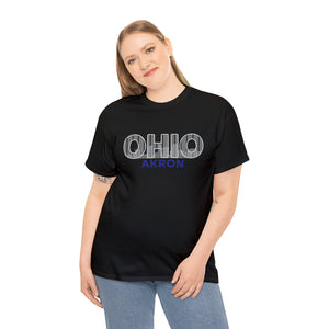 Ohio - Akron skyline