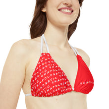 Load image into Gallery viewer, Unapologetic (Red) Bikini Top