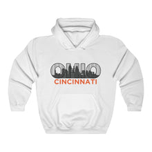 Load image into Gallery viewer, Cincinnati Skyline hoodie